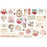 Prima Cherry Sweet - Pink Dreams Ephemera 76 Piece
