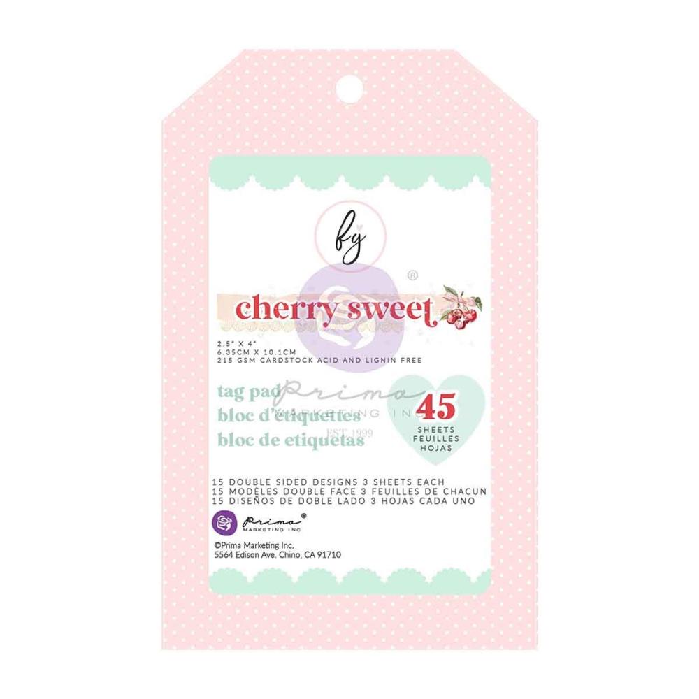 Prima Cherry Sweet - Tag Pad