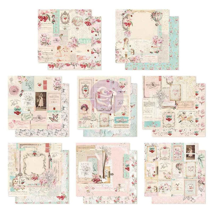 Prima Cherry Sweet - 12x12 Paper Pack