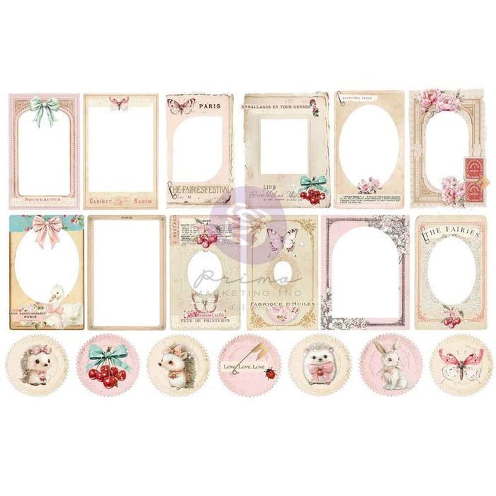 Prima Cherry Sweet - Cabinet Cards Ephemera