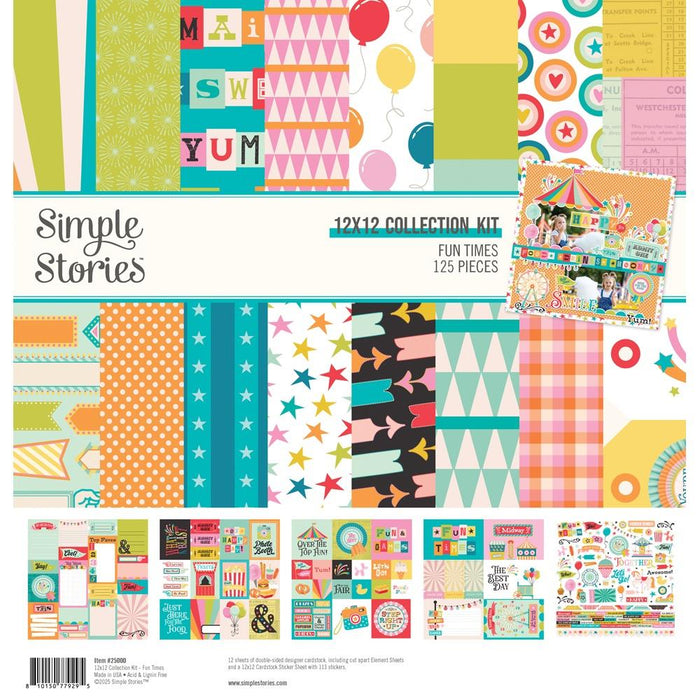 Simple Stories Fun Times - 12x12 Collection Kit