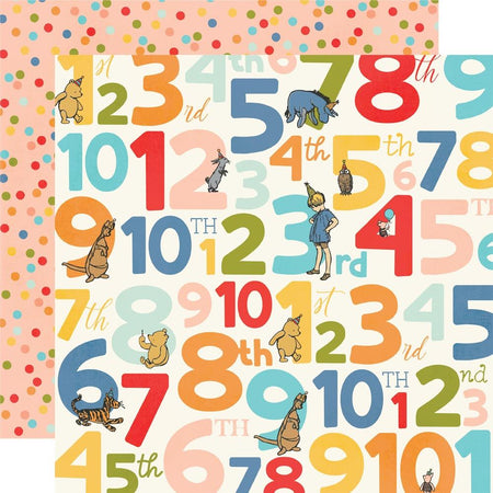 Simple Stories Say Cheese Classic Pooh Birthday - One Year Older