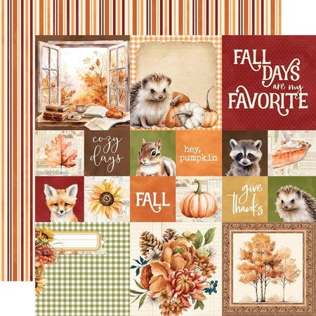 Simple Stories Simple Vintage Autumn Breeze - 2x2/4x4 Elements
