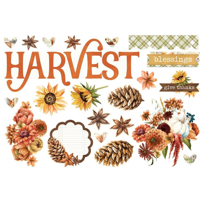 Simple Stories Simple Vintage Autumn Breeze - Page Pieces