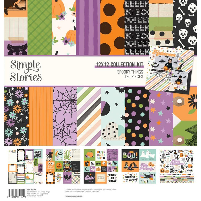 Simple Stories Spooky Things - 12x12 Collection Kit