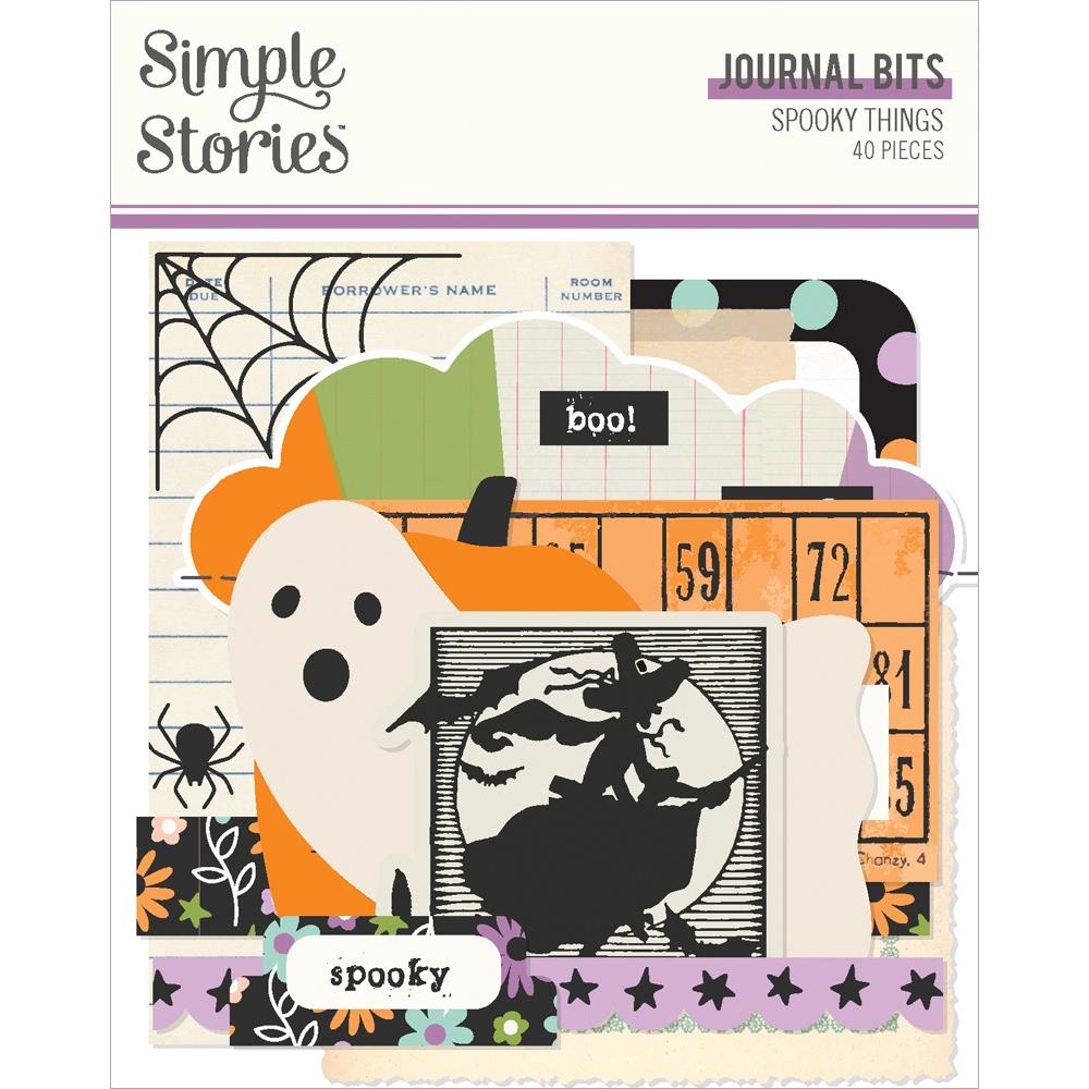 Simple Stories Spooky Things - Journal Bits & Pieces