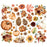 Simple Stories Simple Vintage Autumn Breeze - Floral Bits & Pieces