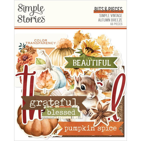 Simple Stories Simple Vintage Autumn Breeze - Bits & Pieces