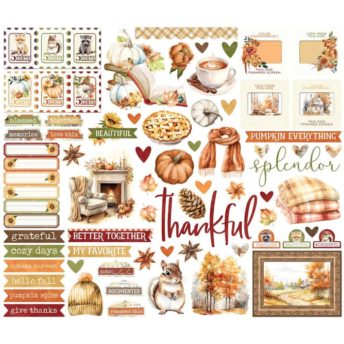 Simple Stories Simple Vintage Autumn Breeze - Bits & Pieces