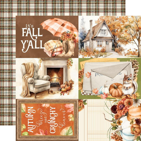 Simple Stories Simple Vintage Autumn Breeze - 4x6 Elements