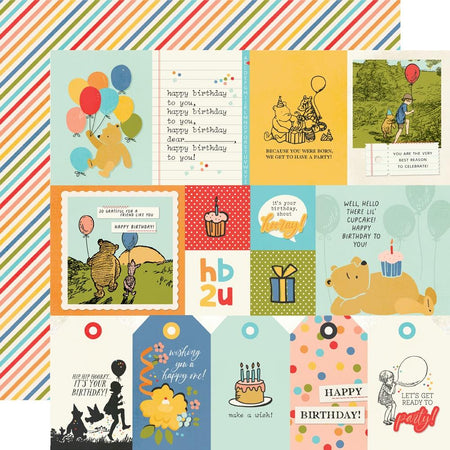 Simple Stories Say Cheese Classic Pooh Birthday - Elements 1