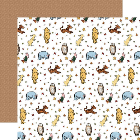 Echo Park Winnie The Pooh Autumn - Crunchy Leaves & Friends