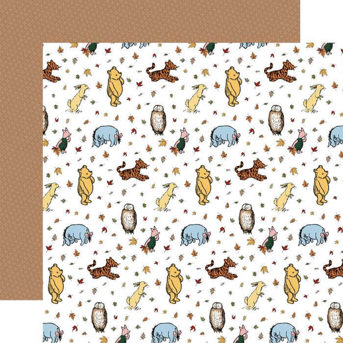 Echo Park Winnie The Pooh Autumn - Crunchy Leaves & Friends