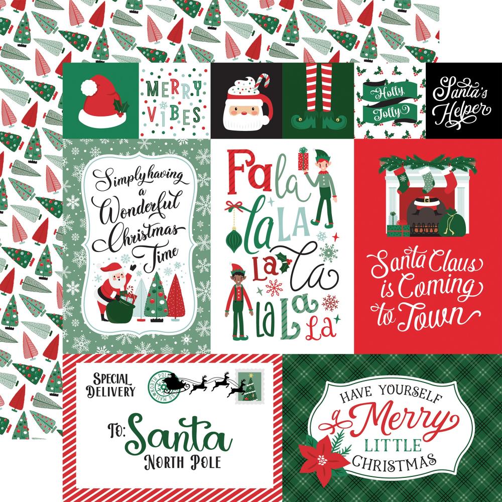 Echo Park Christmas Express - Multi Journaling Cards