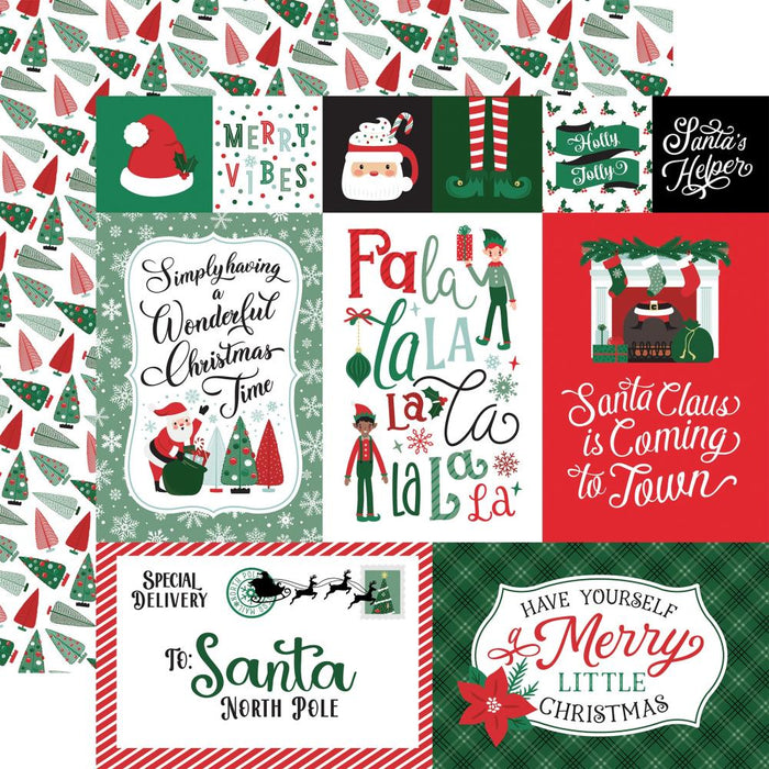 Echo Park Christmas Express - Multi Journaling Cards