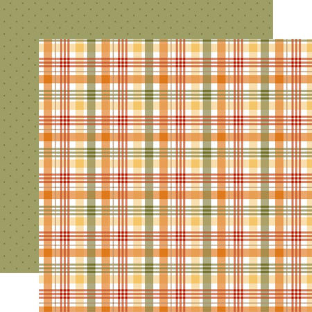 Echo Park Winnie The Pooh Autumn - Autumn Plaid