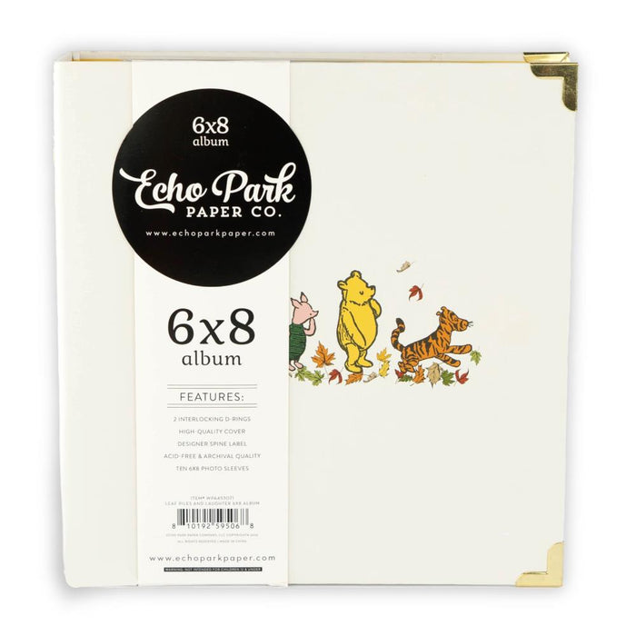 Echo Park Winnie The Pooh Autumn - Leaf Piles & Laughter 6x8 Binder