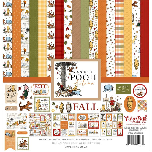Echo Park Winnie The Pooh Autumn - Collection Kit