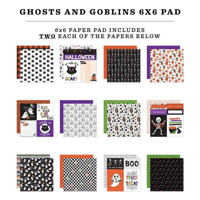 Echo Park Ghosts & Goblins - 6x6 Pad