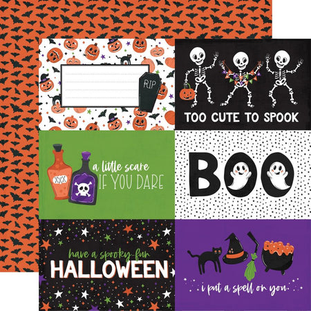Echo Park Ghosts & Goblins - 6x4 Journaling Cards