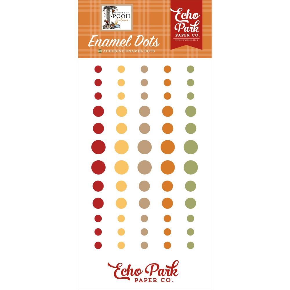 Echo Park Winnie The Pooh Autumn - Enamel Dots