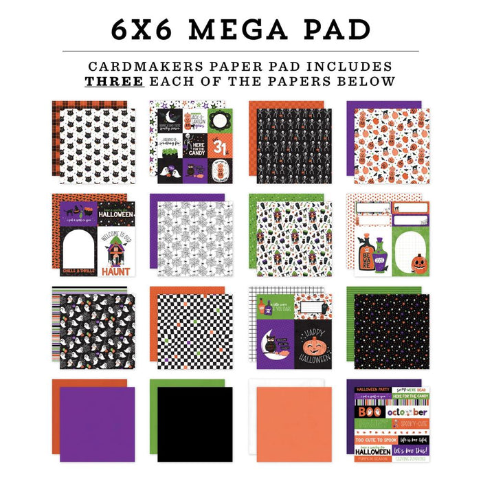 Echo Park Ghosts & Goblins - 6x6 Mega Pad