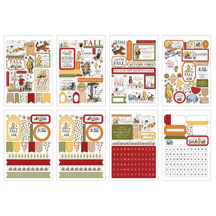 Echo Park Winnie The Pooh Autumn - Sticker Book