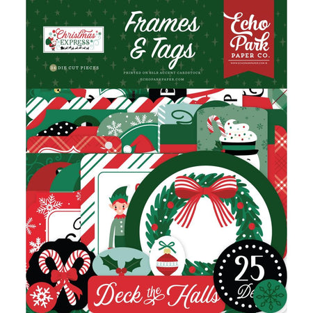 Echo Park Christmas Express - Ephemera Frames & Tags