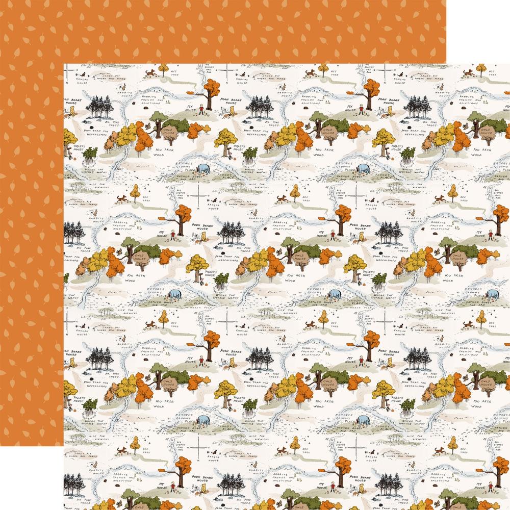 Echo Park Winnie The Pooh Autumn - Fall Days Map