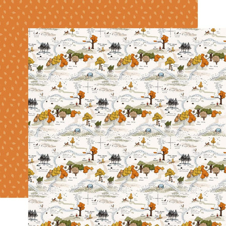 Echo Park Winnie The Pooh Autumn - Fall Days Map