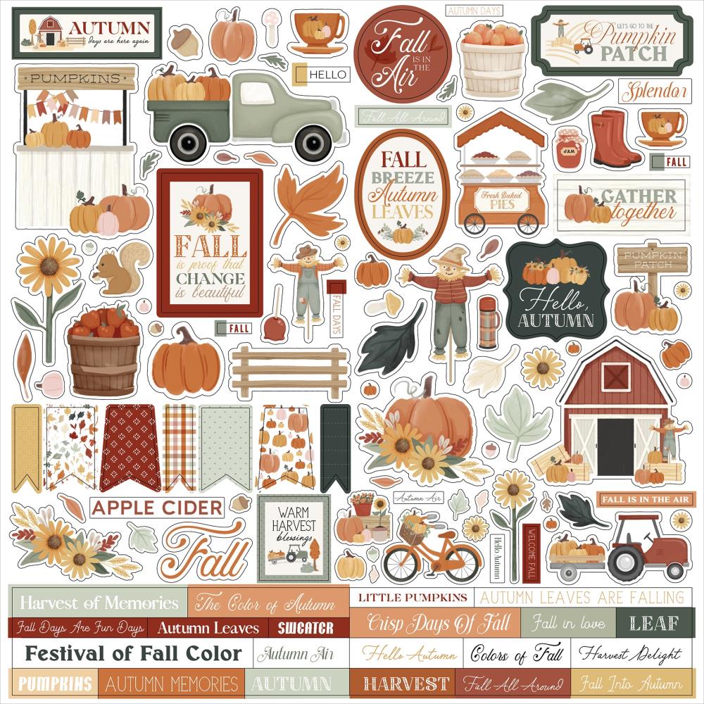 Carta Bella It's Autumn - Element Stickers