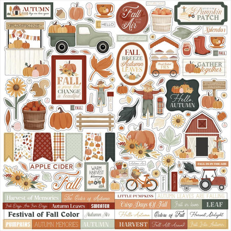 Carta Bella It's Autumn - Element Stickers