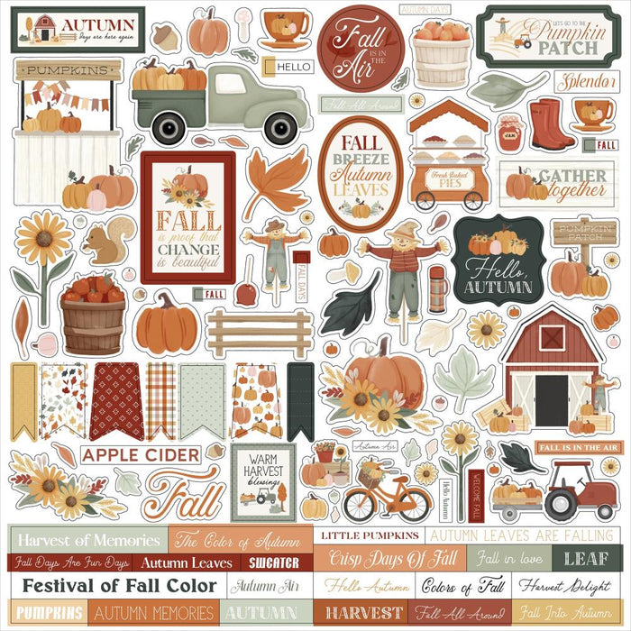 Carta Bella It's Autumn - Element Stickers