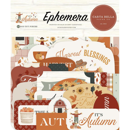 Carta Bella It's Autumn - Ephemera Icons
