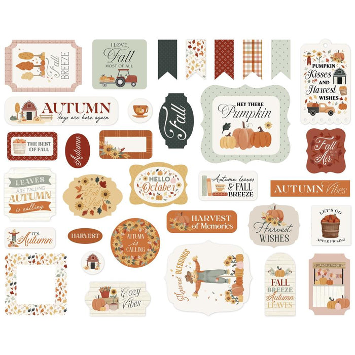 Carta Bella It's Autumn - Ephemera Icons