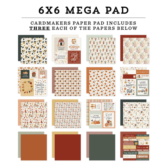Carta Bella It's Autumn - 6x6 Mega Pad