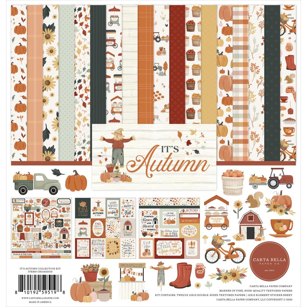 Carta Bella It's Autumn - 12x12 Collection Kit