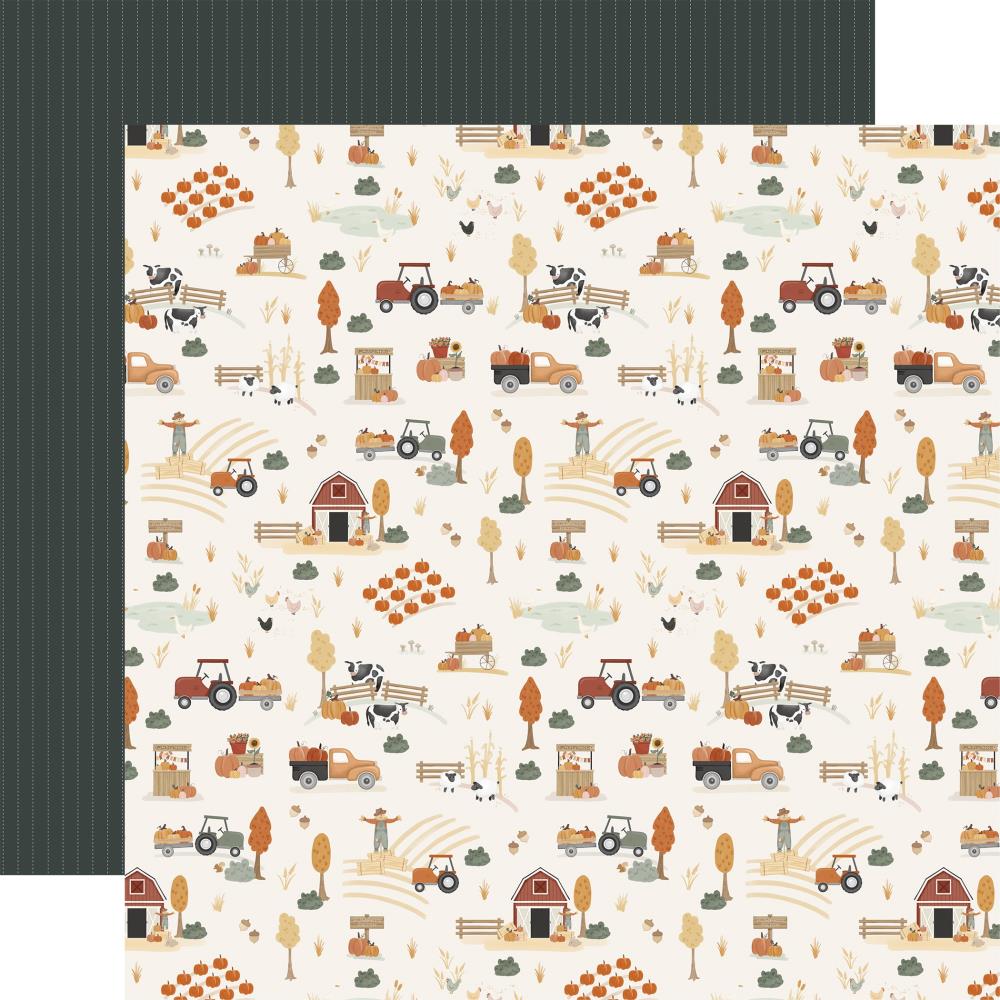 Carta Bella It's Autumn - Fall Farm Scene