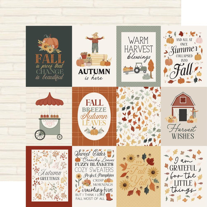 Carta Bella It's Autumn - 3x4 Journaling Cards