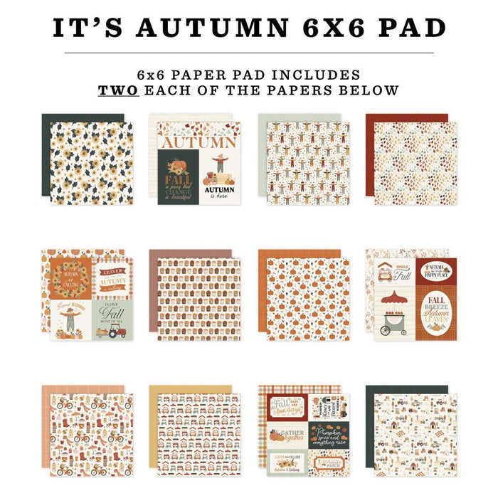 Carta Bella It's Autumn - 6x6 Pad