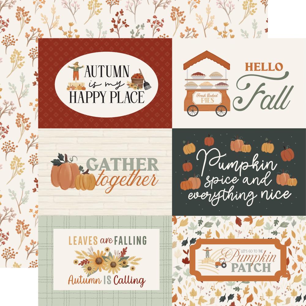 Carta Bella It's Autumn - 6x4 Journaling Cards