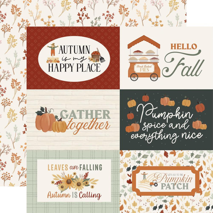 Carta Bella It's Autumn - 6x4 Journaling Cards