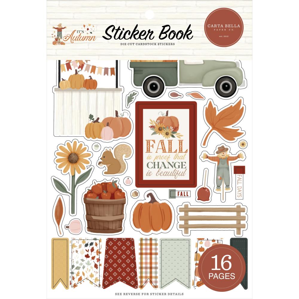Carta Bella It's Autumn - Sticker Book