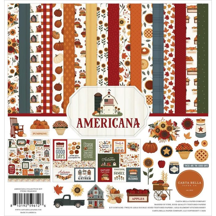 Carta Bella Americana - 12x12 Collection Kit