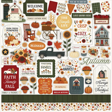 Carta Bella Americana - Element Stickers