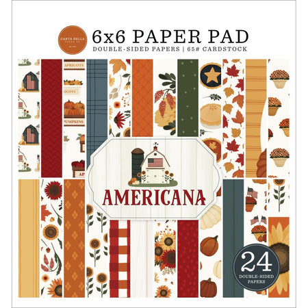 Carta Bella Americana - 6x6 Pad