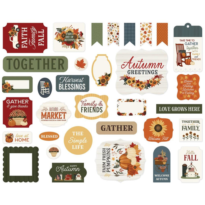 Carta Bella Americana - Ephemera Icons