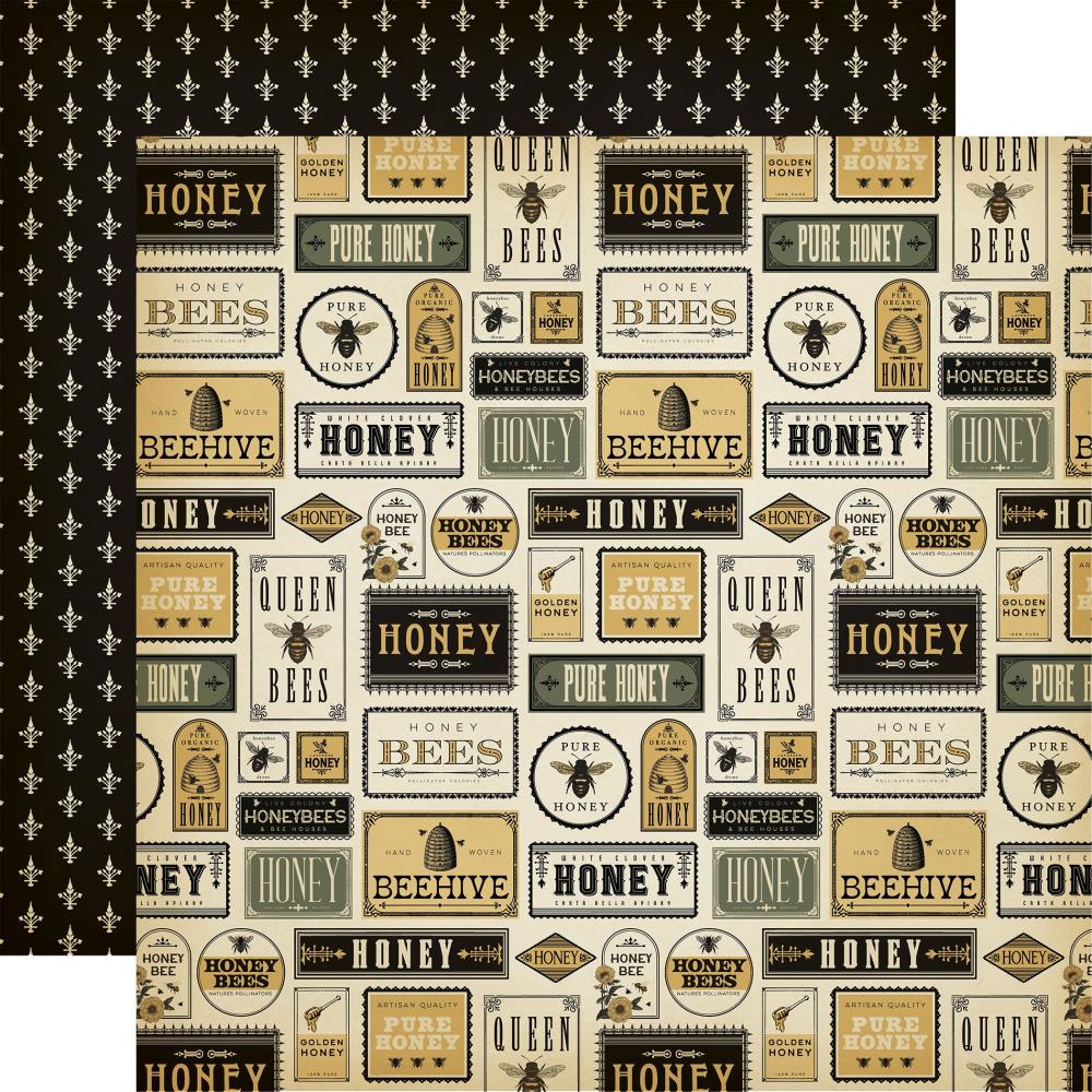 Carta Bella Honey Bee - Honey Phrases