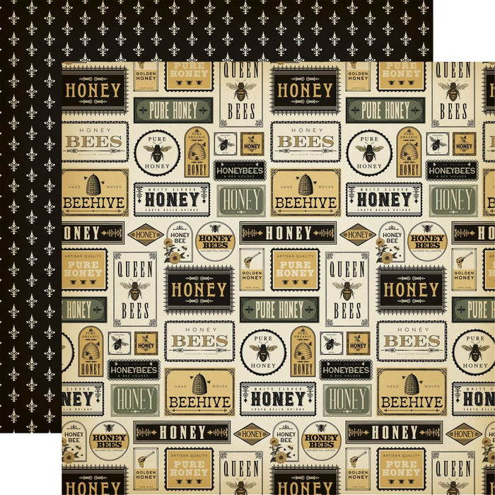 Carta Bella Honey Bee - Honey Phrases