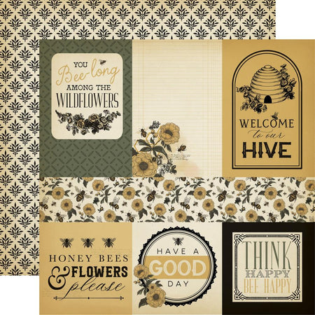Carta Bella Honey Bee - Multi Journaling Cards